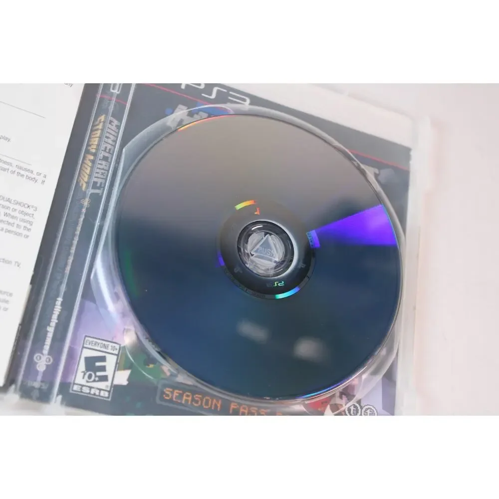 Minecraft Story Mode Season Pass Disc (PlayStation 3, 2015, PS3) Complete